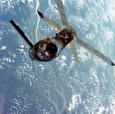 Satélite sobre a Amazônia / Arquivo da Nasa