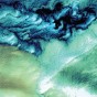 Alasca - Nuvens sobre as Ilhas Aleutian, no extremo oeste dos Estados Unidos