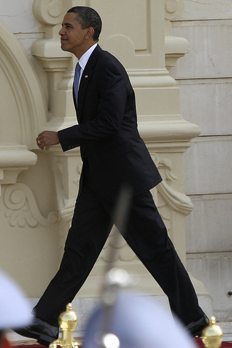 Obama fotografado por Muhammad Ghafari/Flickr