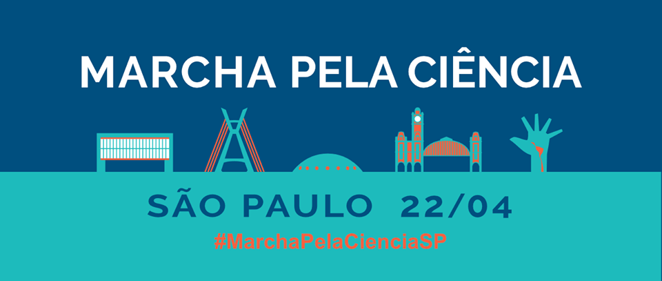 Em São Paulo, a Marcha pela Ciência está marcada para o próximo dia 22, a partir das 14h, no Largo da Batata