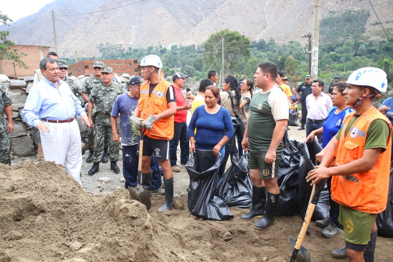 No último verão, a forte temporada de chuvas causou a morte de mais de 70 pessoas no Peru e desalojou dezenas de milhares de pessoas (crédito: Ministerio de Defensa del Perú/Flickr - CC BY 2.0)