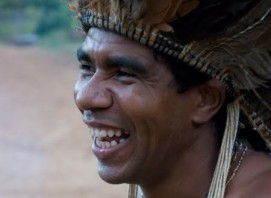 Cacique Babau, da tribo dos Tupinambá de Olivença (Bahia). Créditos: Indios Online