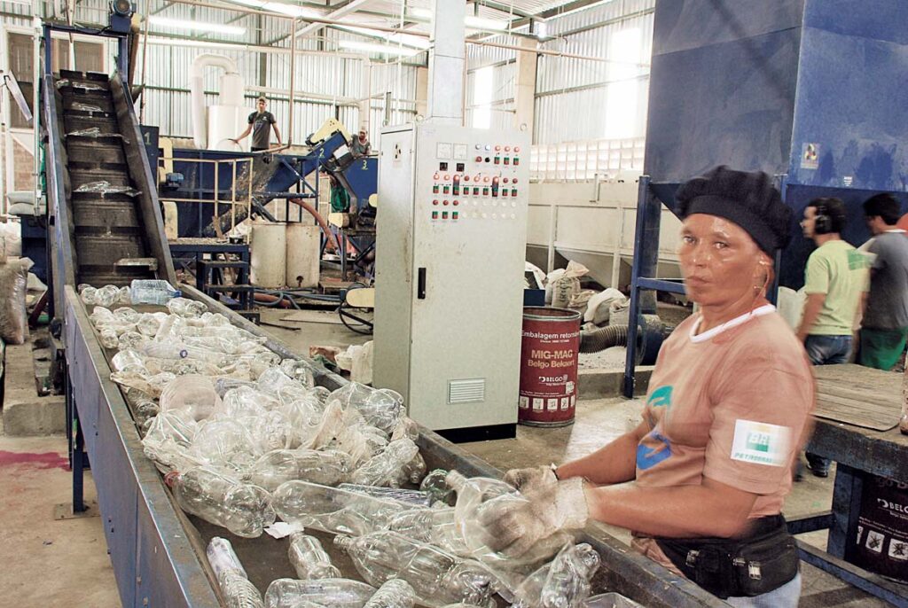 Protagonistas da reciclagem