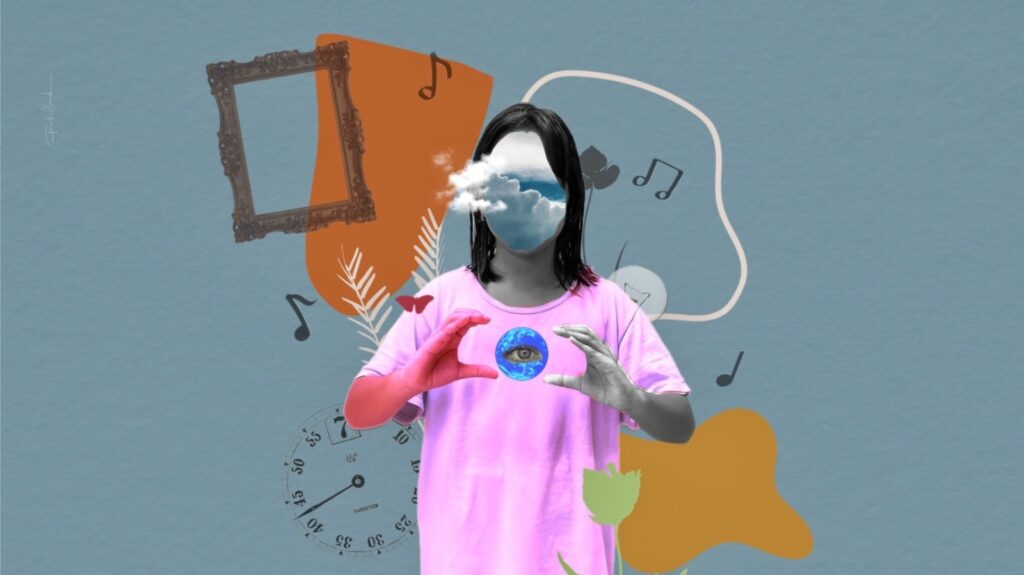 Floresta nova em folha