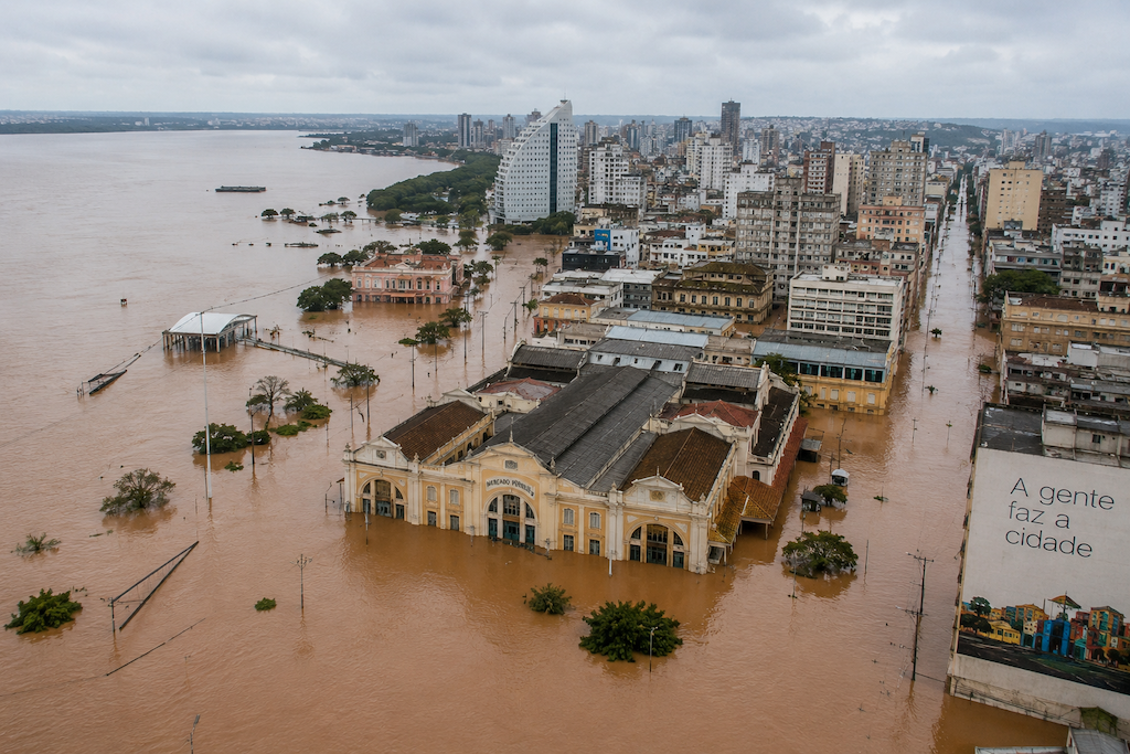 Cerca de 60% das cidades e estados já sentem impacto do clima extremo em 2026, segundo CDP