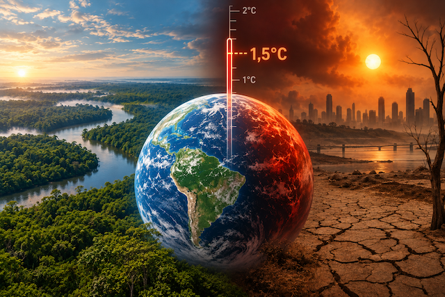 Ultrapassar 1,5 grau deve servir de alerta para acelerar o combate à crise climática